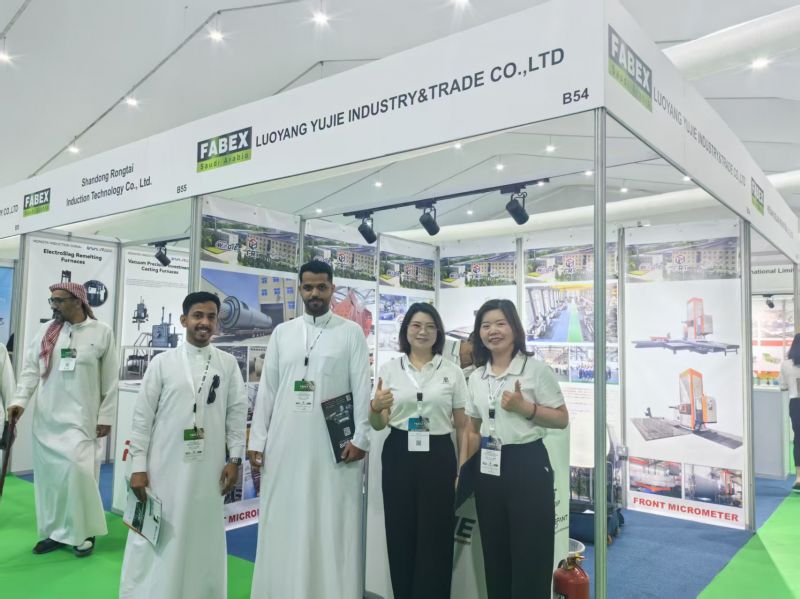 洛陽宇捷參加2025年沙特利雅得金屬與鋼鐵加工展覽會(huì)， 展現(xiàn)中國制造實(shí)力，火爆全場(chǎng)！